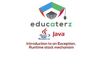 Java Programming Tutorial - 25 Introduction to an Exception, Runtime stack mechanism