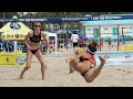 Women&#39;s Beach Volleyball 🏐 | Schermerhorn/Harper Dominate Pater/Bars In The Knockouts Match