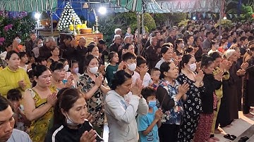 Hảo Hòa Tự . Bài Nguyện Đêm 18/5 Tân Lộc Thốt Nốt Cần Thơ