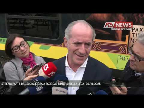 STEFANI PARTE DAL SOCIALE E ZAIA ESCE DAL SIMBOLO DELLA LEGA | 09/10/2025