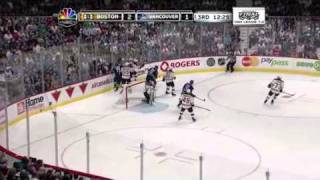 NHL 2011 Stanley Cup Final Game 2 Bruins vs Canucks Part 6/8 HDTV