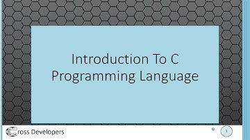 Introduction to C Programming Language in Arabic