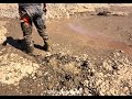 Silt pit starting to get crusty and dry out with hot weather. Wearing me Workie gear &amp; Buckbooz 