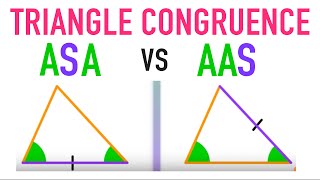 Triangle Congruence Theorems: ASA or AAS?