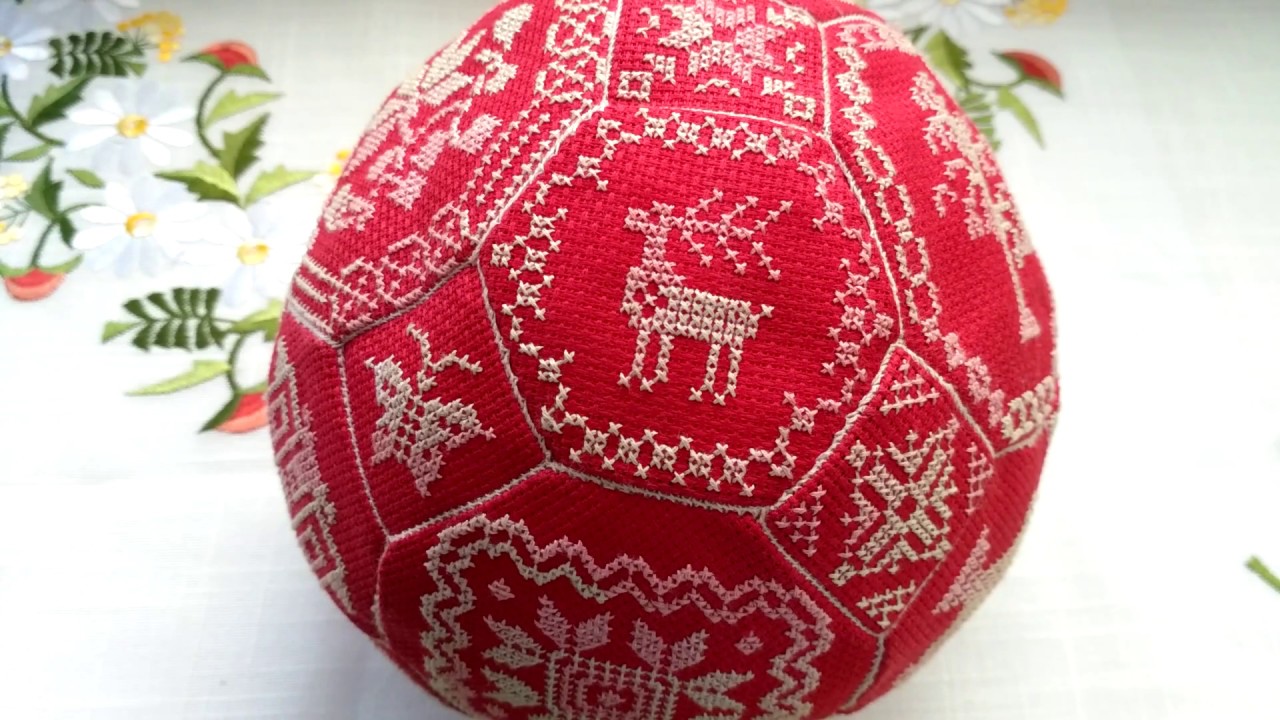 29. Вышивка крестиком. Мой магический шар))) quaker ball