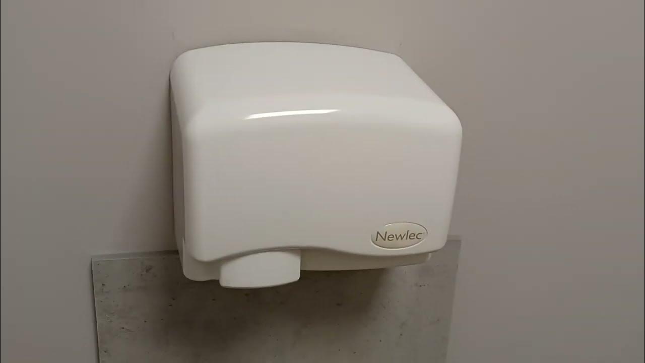 Newlec hand dryer, PC Building Supplies 🚻♿, Hardley, Hampshire. YouTube