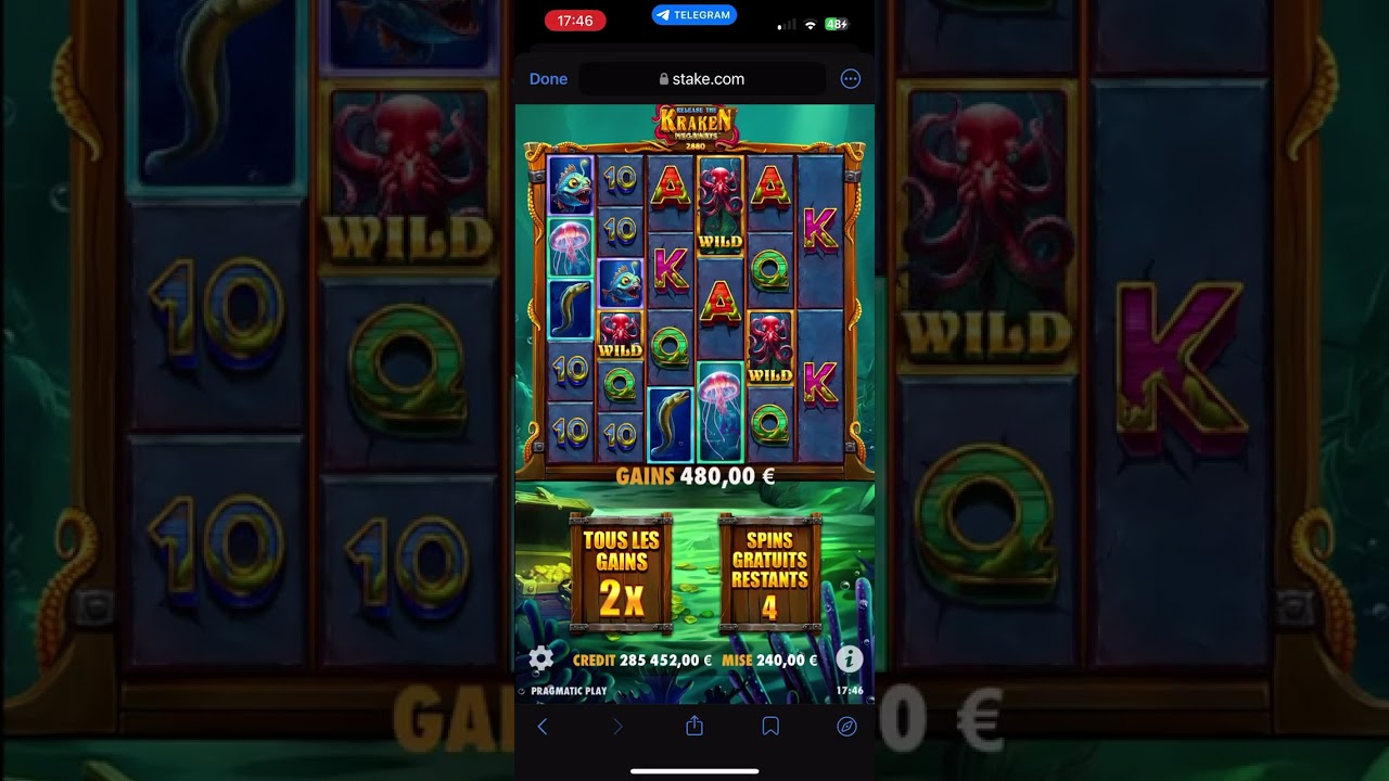 Mega big win release the kraken megaways !!! Fun play stake casino
