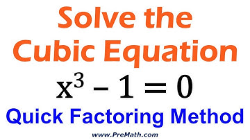 How to Solve Cubic Equations: Quick Factoring Method