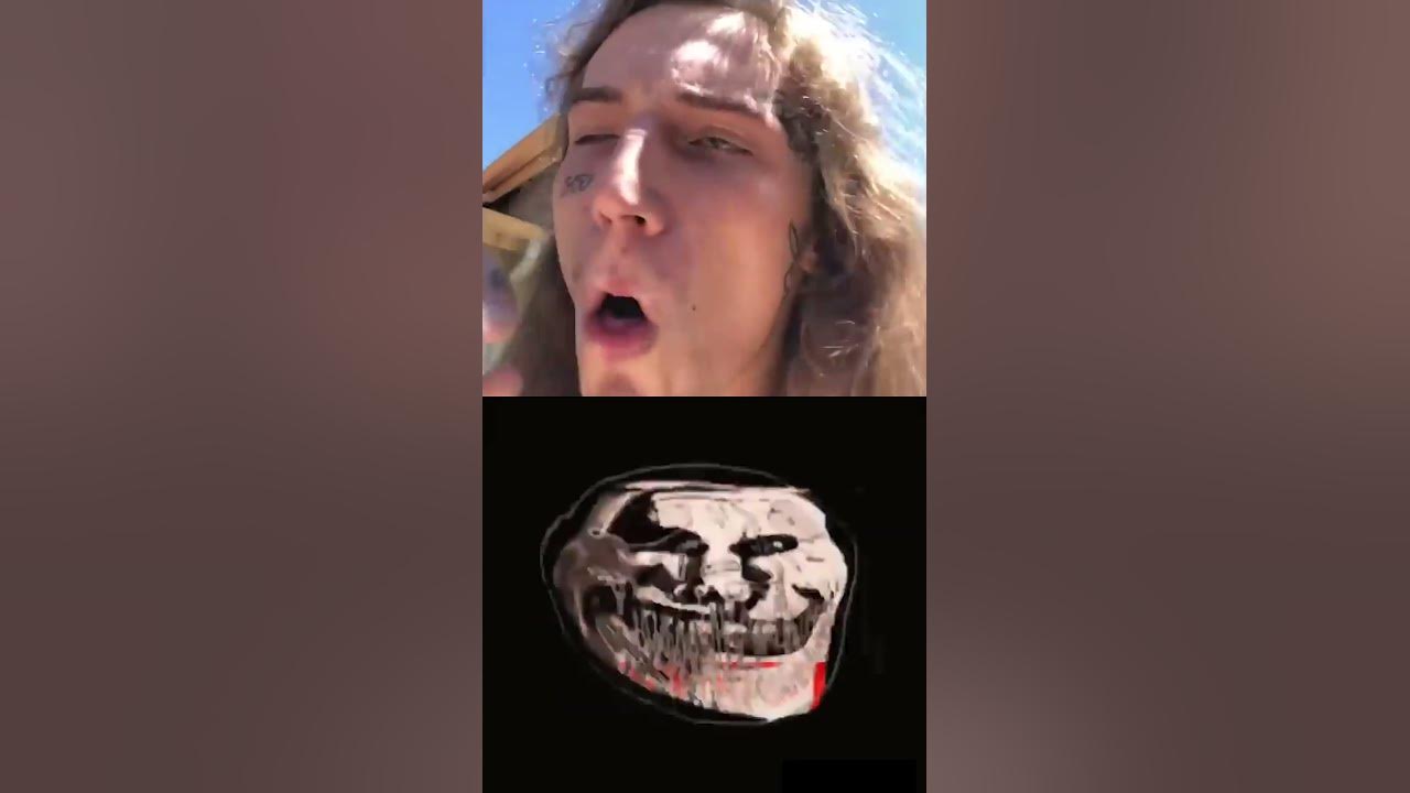 Подавился Сигаретой 🗿 Троллфейс • Фонк Тролль Мем - YouTube