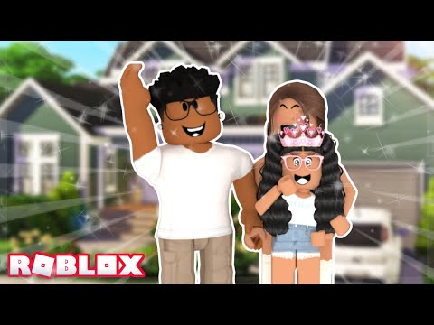 I Started A Family WITH MY CRUSH!! VOICE RP! Roblox Bloxburg