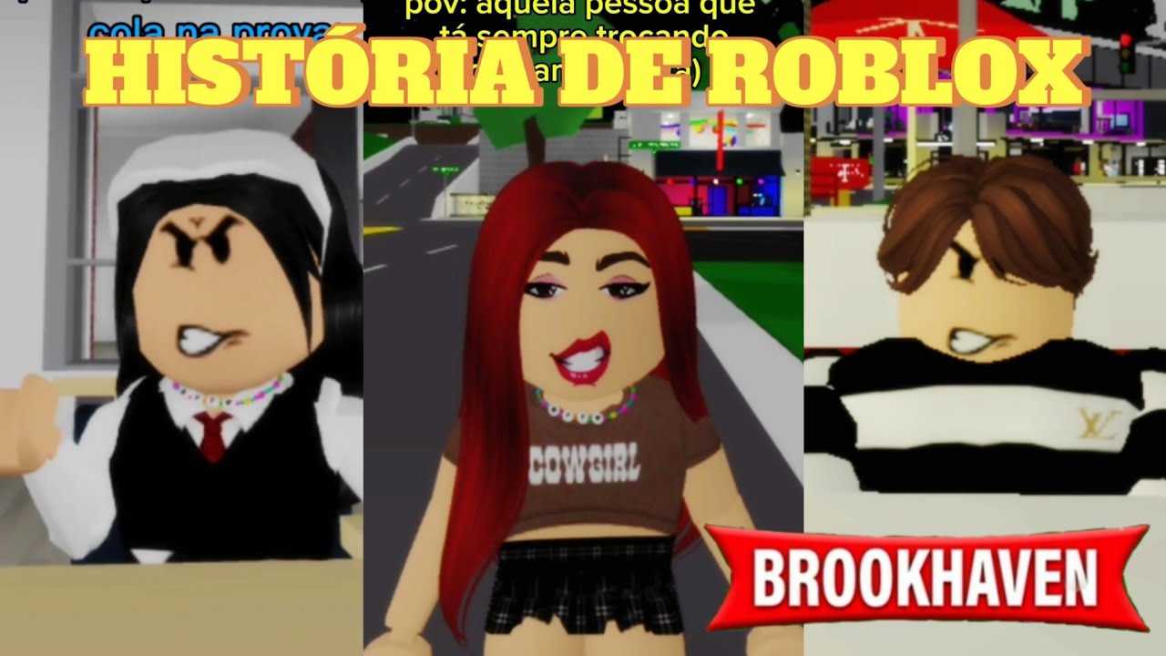 HISTÓRIA DE ROBLOX NO BROOKHAVEN RP | compilados de memes no roblox ...