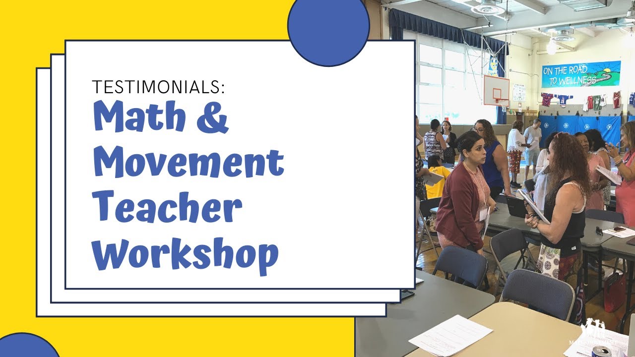 Math & Movement Teacher Workshop - YouTube