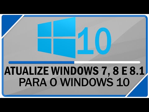 Vídeo: Como Atualizar O Windows 7 Para O Windows 10 Sem Perda De Dados