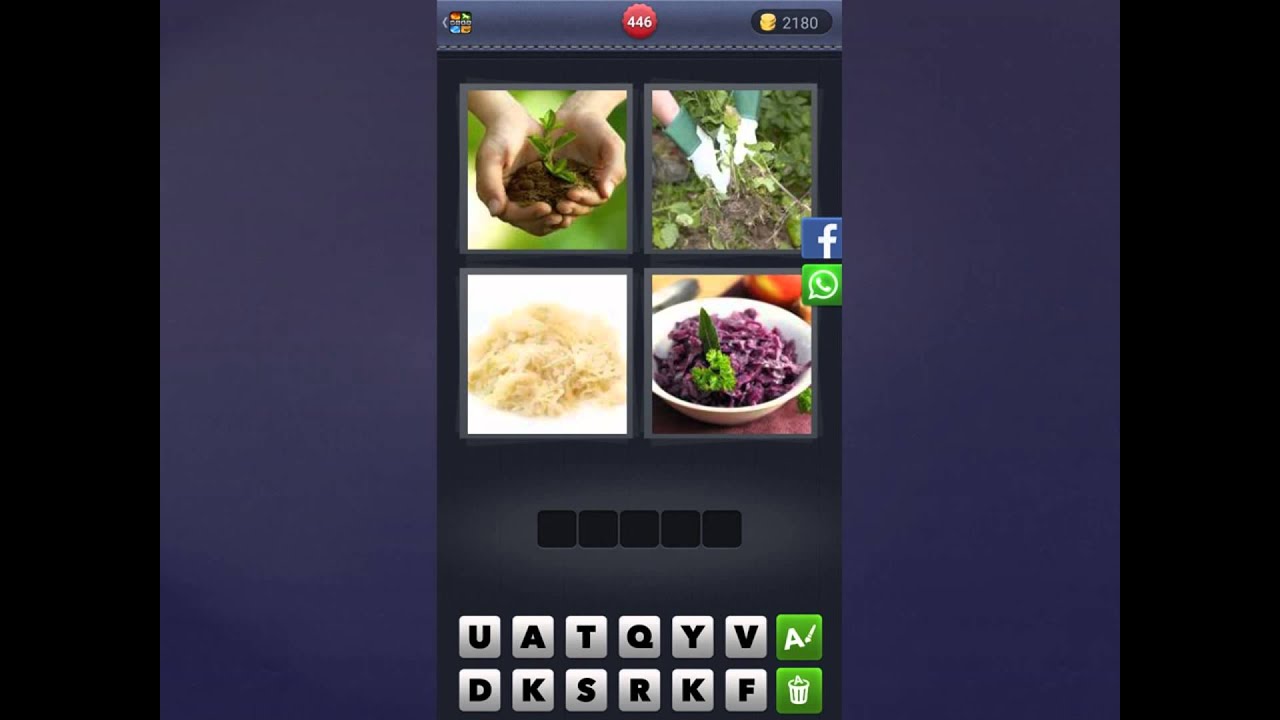 4 Bilder 1 Wort Pflanze In Der Hand - Test