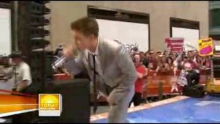 Jesse McCartney - Leavin' - The Today Show HQ - 8/29/08