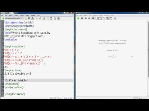 latex overleaf equation