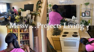 Cleaning • Organization • Decorating •  Clean With Me • Projects Living