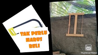 Cara membuat gagang gergaji besi dari kayu