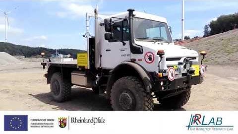 Autonomous GPS Point Approach with the Unimog U5023 - Part 1