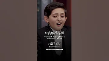 أبكي حامد شاكر نجاد من تلاوته وكاد أن يغمي عليه الشاب صالح مهدي زاده 2025 