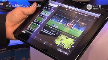 IBC2011: C-Cast, Second-Screen-Applikation von EVS
