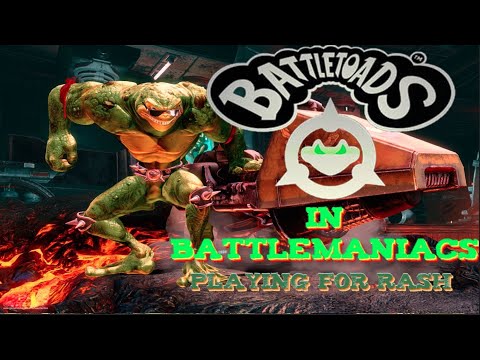 Видео: Battletoads in Battlemaniacs Playing for RASH Super Nintendo Бойові жаби в Battlemaniacs Гра за RASH