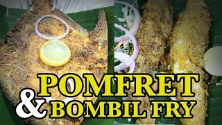 Pomfret And Bombil Fry At Juhu Koliwada Seafood Festival 2018