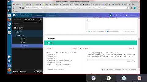 JPDB - UPDATE a record