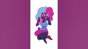 Garnet ruby and sapphire #stevenuniverse