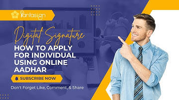 How to Apply for Individual DSC Using Online Aadhaar (2024) | Step-by-Step Guide | Pantasign #howto