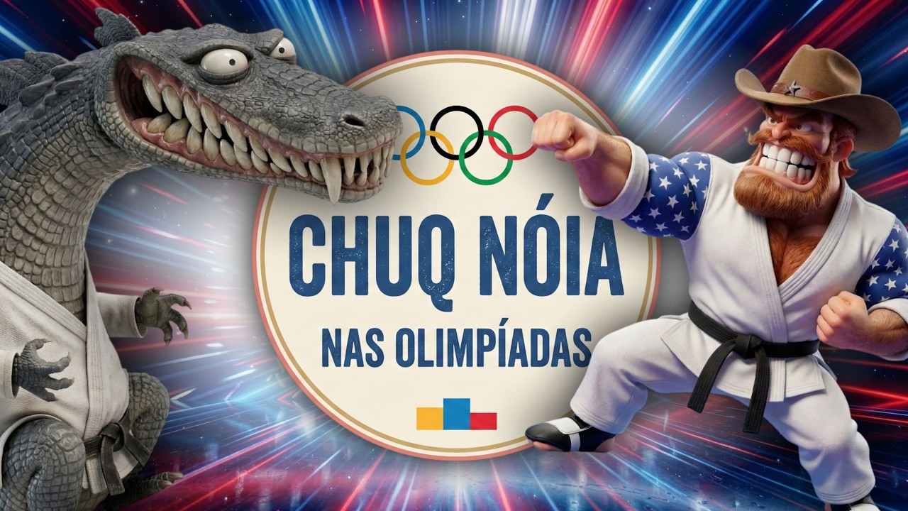 Chuq Nóia nas Olimpíadas  #chucknorris