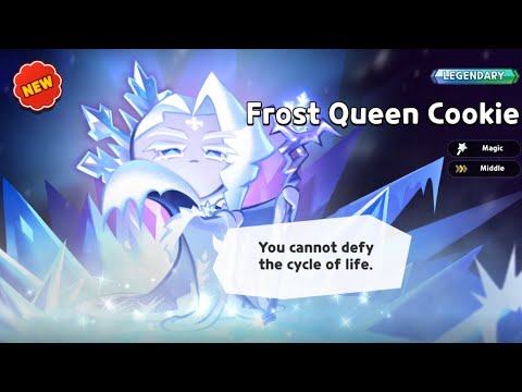 Cookie Run Kingdom: New "Legendary" Frost Queen Cookie Draw Animation