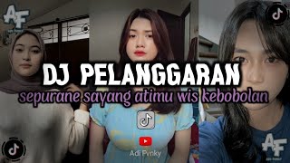 DJ PELANGGARAN KANE VIRAL TIKTOK !! || SEPURANE SAYANG ATIMU WIS KEBOBOLAN