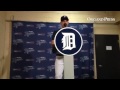 VIDEO: Jose Iglesias introduced as member of #Tigers