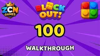 Block Out Level 100 Walkthrough | Full Solution