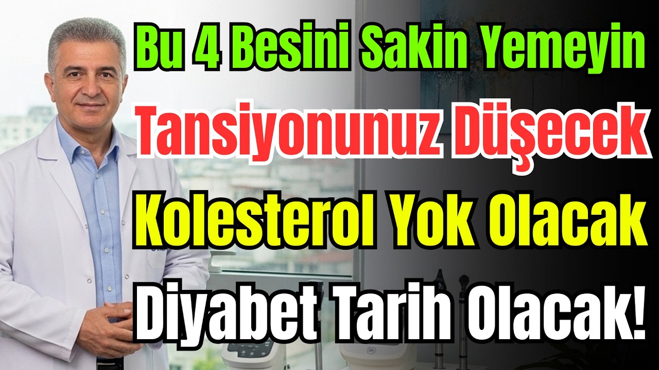 Dahiliye Uzmanı Açıkladı: Kolesterol, Tansiyon, Diyabet İçin Asla Yenmemesi Gereken 5 Gıda
