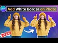 How to Add White Border on Photo in Canva | Canva Course 2025 | Tech By Hafsa