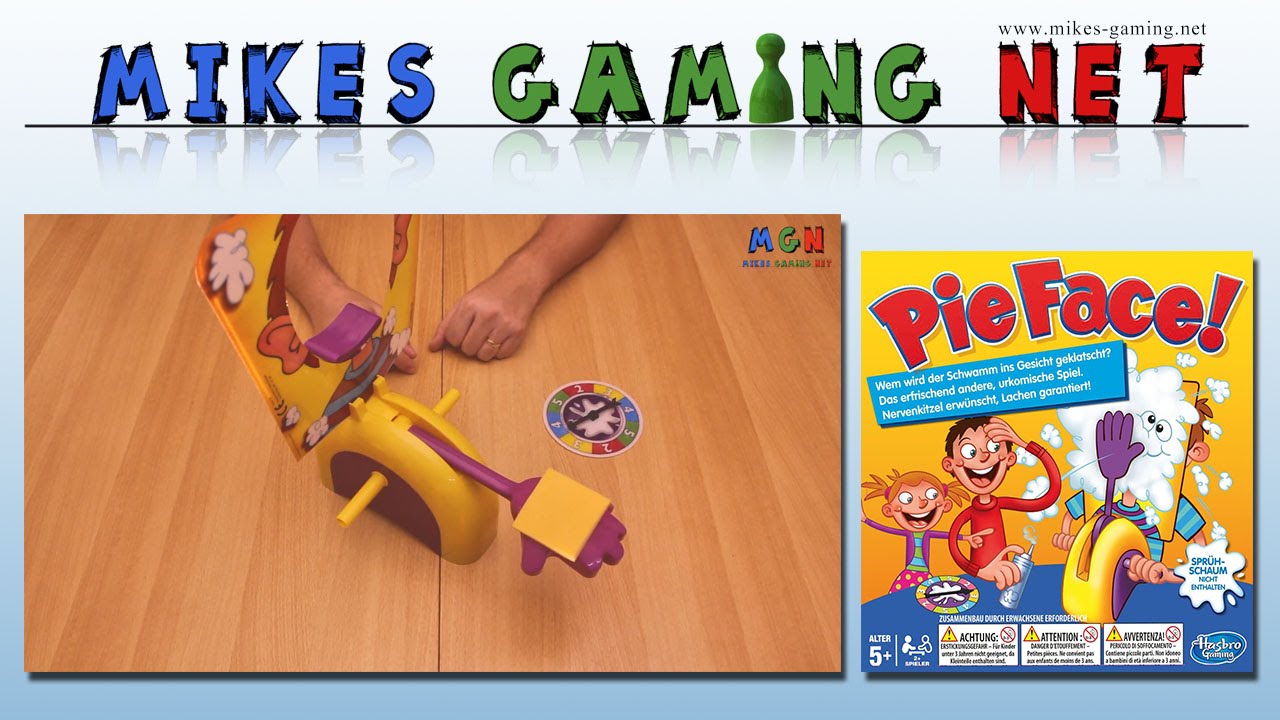 Pie Face Spiel – Lustiges Partyspiel Für Kinder Ab 5 Jahren