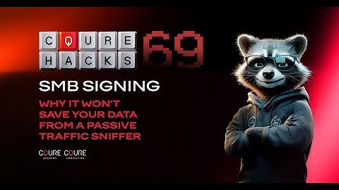 SMB Signing: Why It Won