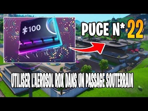 puce-de-decryptage-22-utiliser-l'aerosol-rox-dans-un-passage-souterrain-fortnite