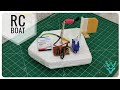 How to make  rc boat