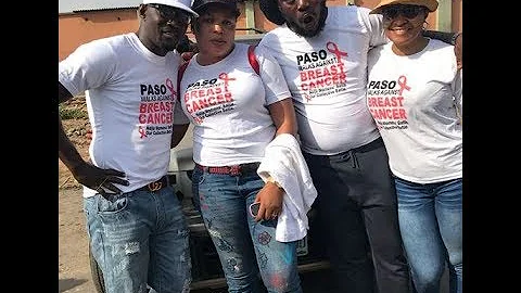 Doris simon,Iyabo Ojo, kemi Afolabi,Daddy showkey Others Step for Pasuma Walk Against Breast Cancer