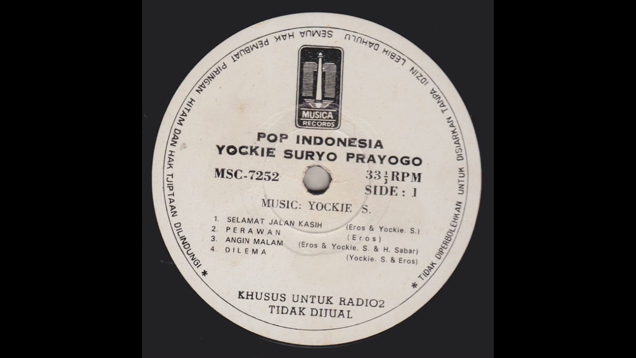 レアインドネシア Yockie Soeprayogo Pop Indonesia Jockie Soerjoprajogo - Wikipedia