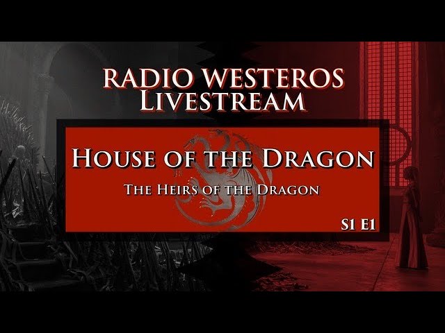 House of the Dragon episode 1 live stream (The Heirs of the Dragon)