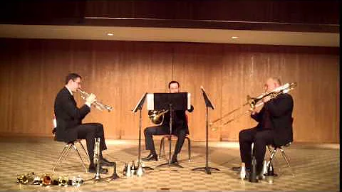 Trio for Brass, by Gina Gillie, Movement 1, Fanfare and Chorale