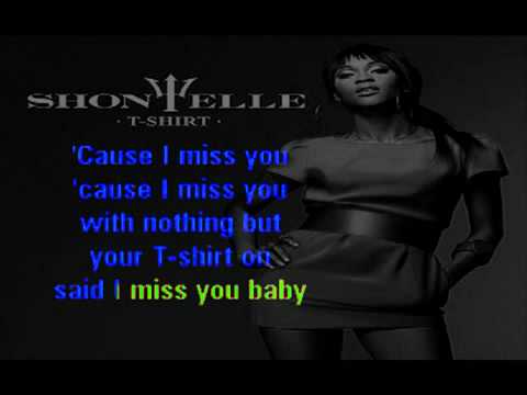 Shontelle   T Shirt Karaoke On Screen Lyrics