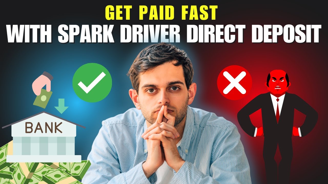 How to set up your direct deposit on spark driver 2025 - YouTube
