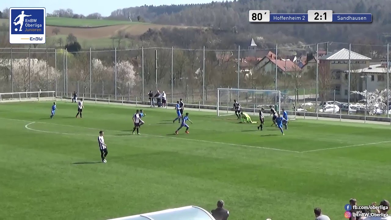 B-Junioren: 3:1 - Adonis Krasniqi - TSG 1899 Hoffenheim 2