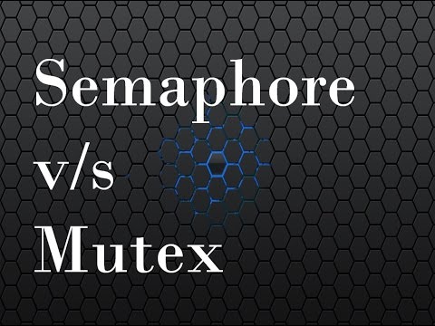 Semaphore এবং Mutex মধ্যে পার্থক্য কি?