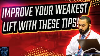 How To Strengthen A Weak Lift In Powerlifting | Powerlifting Tips